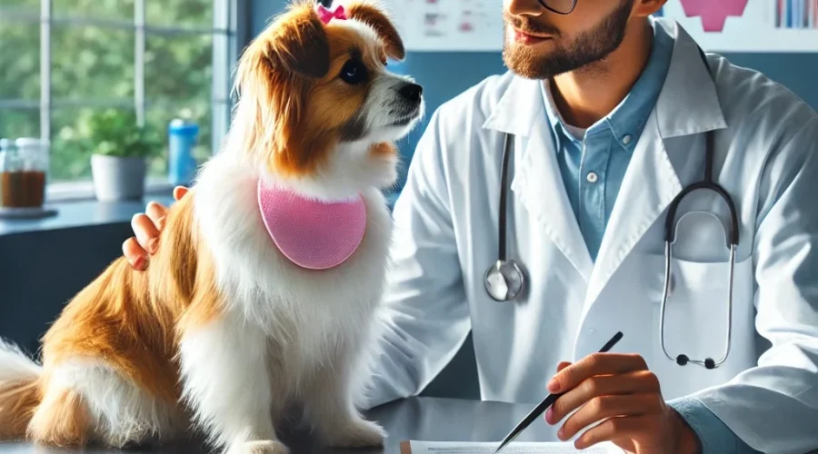 DALL·E 2024-09-04 15.20.56 - Create a highly realistic image for a blog post about the individual evaluation of each pet when considering spaying or neutering, emphasizing that th